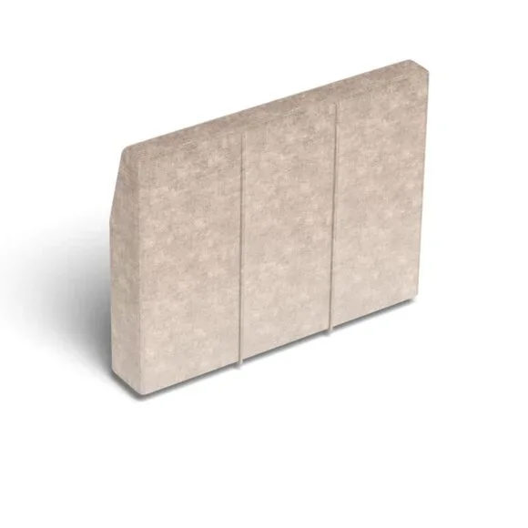 Lovesac Angled Side Cover: Venetian Taupe Corded Velvet - Picture 1 of 1